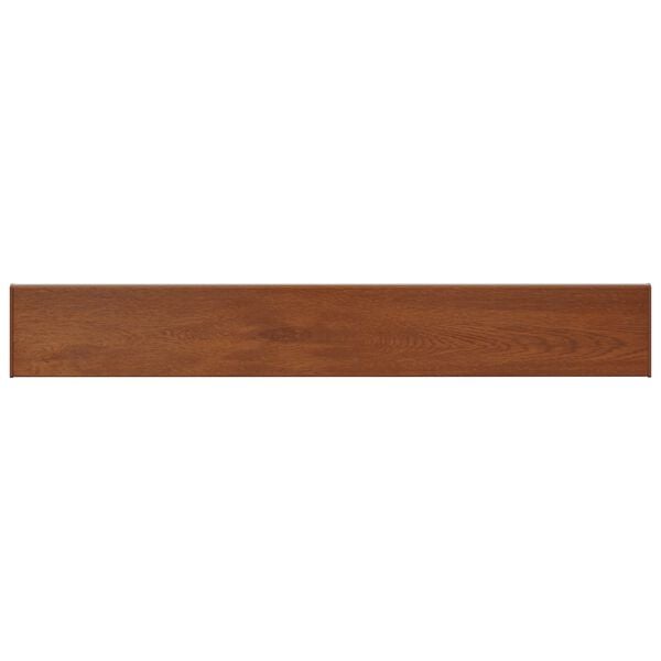 vidaXL Window Sill Brown Wood 120 x 20 x 4.5 cm PVC