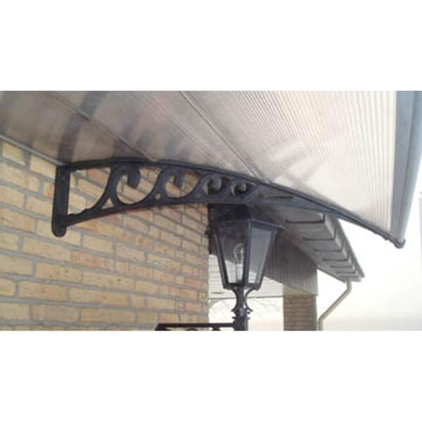vidaXL Awning Silver Plastic