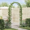vidaXL Garden Arch Floral Green 115 x 37 x 231 cm