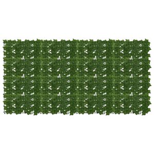 vidaXL Balcony Screen with Leaves Green 200 x 100 cm
