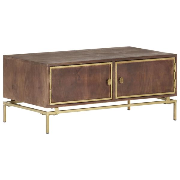 vidaXL Coffee Table 90x50x40 cm Solid Mango Wood