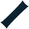 vidaXL Cushion Cover HEERLEN Navy Blue 40 x 145 cm Faux Rabbit Fur
