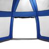 vidaXL Pool Tent with Removable Fly & Mesh Walls Azure Blue 510x510 cm