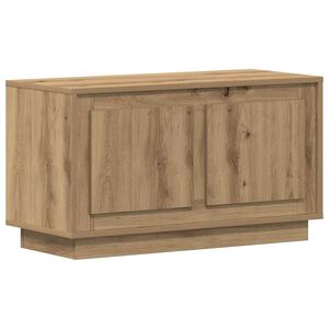 vidaXL TV Cabinet Artisan oak 80 x 35 x 45 cm Engineered wood