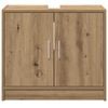 vidaXL Bathroom Cabinet Artisan Oak 63 x 29 x 55 cm Engineered wood