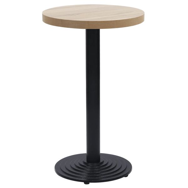 vidaXL Bistro Table Leg Black Ø43x72 cm Cast Iron