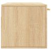vidaXL Wall Cabinet Sonoma Oak 80x36.5x35 cm Engineered Wood