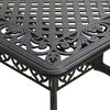 vidaXL 5 Piece Garden Dining Set Bronze Cast Aluminium