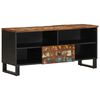 vidaXL TV Cabinet 100x33x46 cm Solid Wood Reclaimed&Engineered Wood