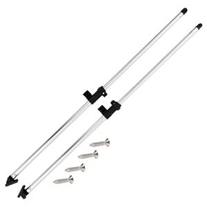vidaXL Bimini Top Support Poles 2 pcs Aluminium