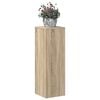 vidaXL Plant Stand Sonoma Oak 33x33x100 cm Engineered Wood
