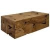 vidaXL Coffee Table | Brown | Genuine teak | 90 x 50 x 30 cm | Durable