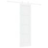vidaXL Sliding Door 61 x 198.5 cm Engineered Wood White