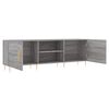 vidaXL TV Cabinet Grey Sonoma 150x30x50 cm Engineered Wood