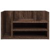 vidaXL Desk Organiser Brown Oak 44.5x24x25 cm Engineered wood