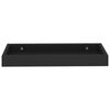 vidaXL Loggia Wall Shelves 4 pcs Black 40x15x4 cm MDF