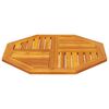 vidaXL Table Top 70x70x2 cm Octagonal Solid Wood Acacia