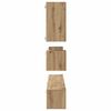 vidaXL TV Cabinet Set Wall-mounted 8 pcs Artisan Oak Engineered Wood