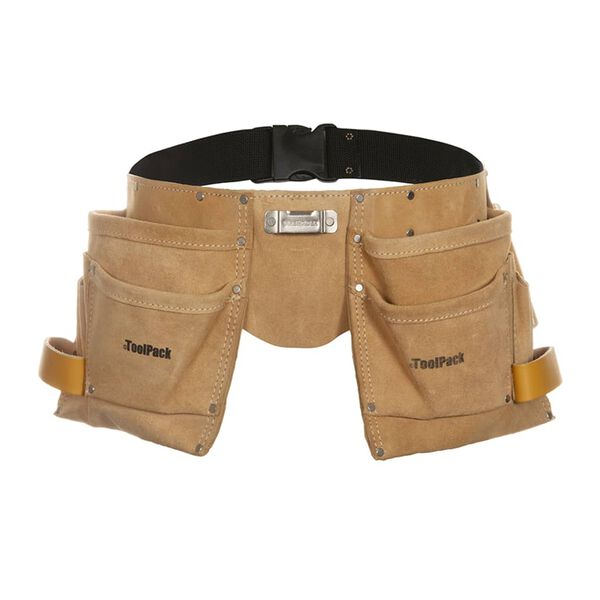 Toolpack Double-Pouch Tool Belt Superior Leather 366.004