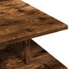 vidaXL Coffee Table Smoked Oak 102x55x35 cm Engineered Wood