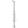 vidaXL Garden Shower | Silver | Stainless steel 201, Stainless steel 304