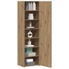 vidaXL Highboard 2 pcs Artisan Oak 50 x 42.5 x 185 cm