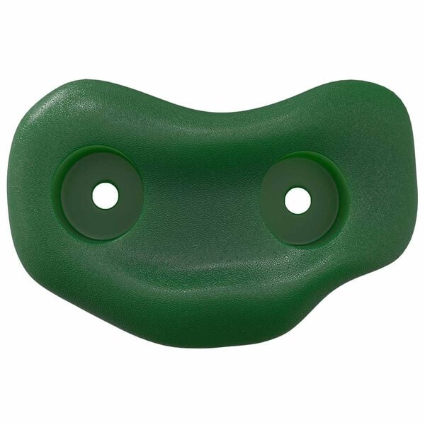 vidaXL Climbing Hold 2 pcs Green 100 x 67 x 43 mm PP
