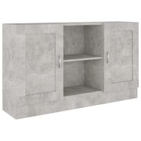 vidaXL Sideboard Concrete Grey 120x30.5x70 cm Engineered Wood
