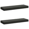 vidaXL 2-Piece Bench Cushions VUGHT 2 pcs 100% Polyester Anthracite