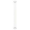 vidaXL Dining Table Legs U-Shaped 2 pcs White 90x(72-73) cm Steel