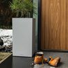 LECHUZA Planter CANTO Stone 30 High ALL-IN-ONE Stone Grey