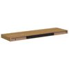 vidaXL Wall Shelf 4 pcs Brown 90 x 23.5 x 4 cm Engineered Wood