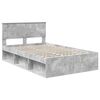 vidaXL Bed Frame with Headboard Concerte 120 x 200 cm Engineered wood