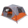 vidaXL Instant Tent with Roof Grey and Orange 365 x 280 x 200 cm