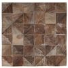vidaXL Wall Panel 11 pcs Whitewashed 30 x 30 x 2 cm Solid Teak wood
