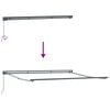 vidaXL Retractable Awning Multicolour 400 x 300 cm Polyester and Metal