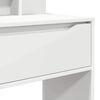 vidaXL Bedroom Dressing Tables with Drawer White 80 x 39.6 x 135 cm