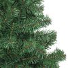vidaXL Christmas Tree with 300 LEDs with Stand Green 210 cm PVC