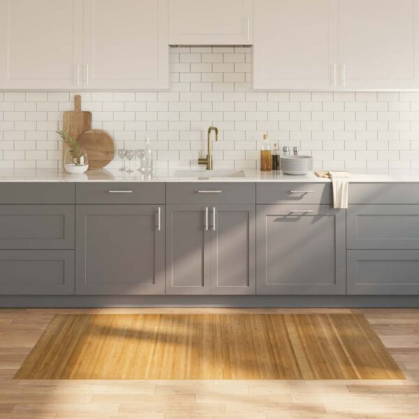 vidaXL Rug Rectangular Nature 100x200 cm Bamboo