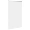vidaXL Roller Blind Blackout White 120x210 cm Fabric Width 116.6 cm Polyester