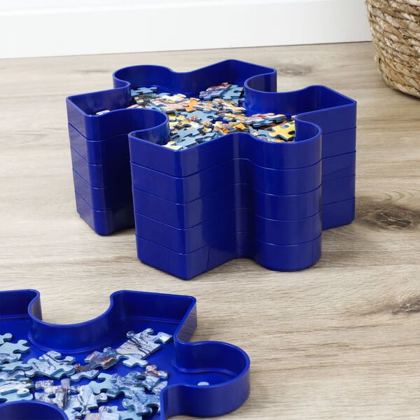 HI Puzzle Sorting Tray 21.5 cm Blue