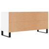 vidaXL TV Cabinet White 104x35x50 cm Engineered Wood