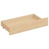 vidaXL Bed Frame without Mattress with 4 Drawers Solid Wood 200x200 cm