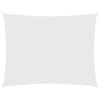 vidaXL Sunshade Sail Oxford Fabric Rectangular 2x3 m White