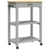 vidaXL Kitchen Trolley "MONZA" 60x40x88,5 cm Solid Wood Pine