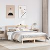vidaXL Bed Frame without Mattress 140x190 cm Solid Wood Pine