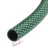 vidaXL Garden Hose with Fitting Set Green 0.5" 50 m PVC