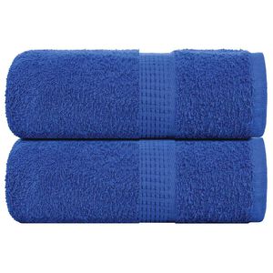 vidaXL Wash Towels "FROGN" 2 pcs Blue 30x30 cm 360 gsm