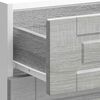 vidaXL Kitchen Base Cabinet Porto Grey Sonoma Engineered Wood