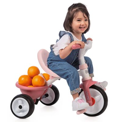 Smoby 2-in-1 Baby Tricycle Be Move Pink